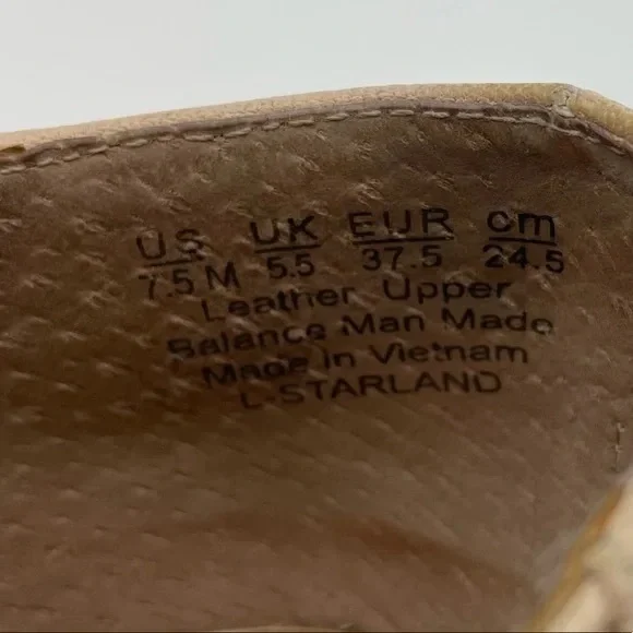 Franco Sarto Women's Starland Leather Loafers, Sz 7.5 - Picture 6 of 12